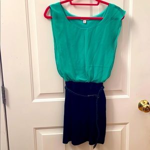 Short Dress, Butterfly Sleeves, XS